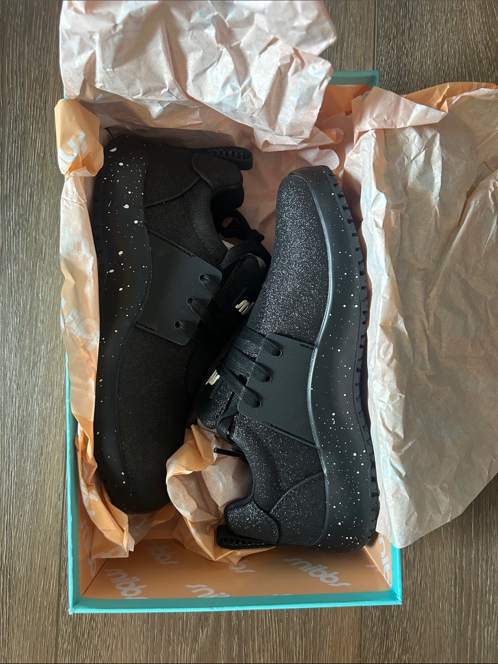 Black Glitter Casual non-slip Sneakers